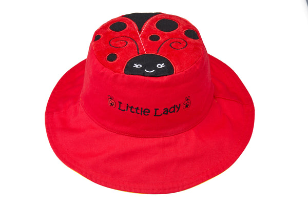 Kids UPF50+ Sun Hat - Bee/Ladybug