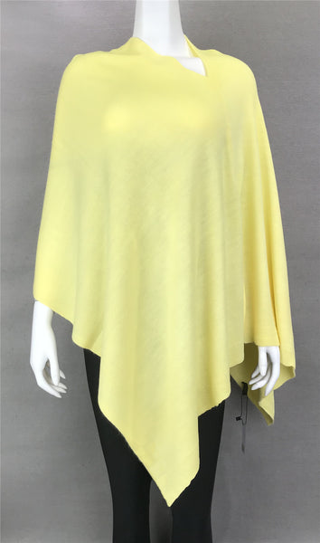 LADIES PONCHO – YELLOW/ORANGE HUES