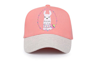 Kids UPF50+ Ball Cap - Llama