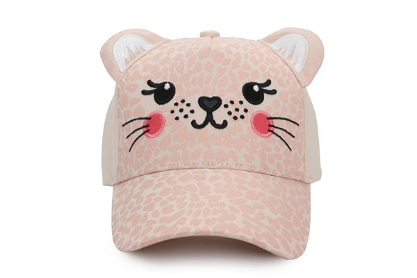 Kids UPF50+ 3D Cap - Leopard