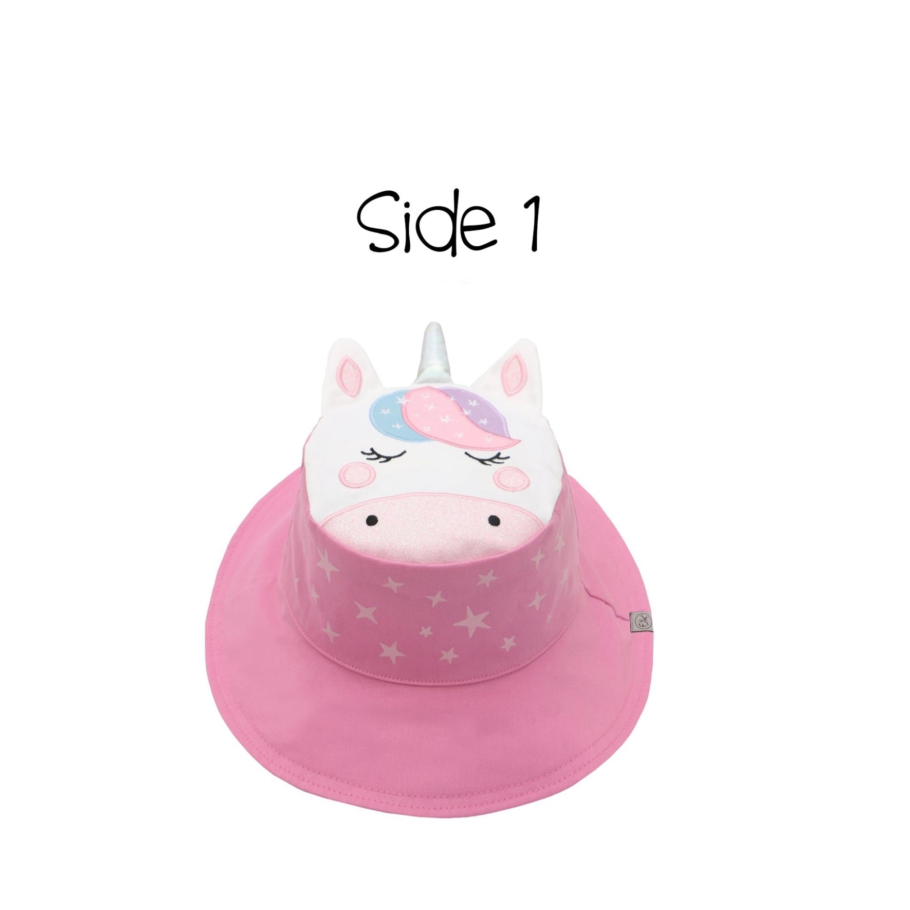 Kids UPF50+ Sun Hat - Unicorn/Star