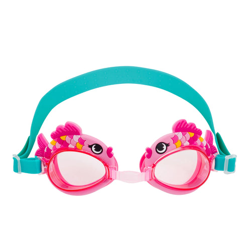 Swim Goggles - Fish Pink