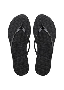 WOMEN'S YOU METALLIC FLIP FLOPS