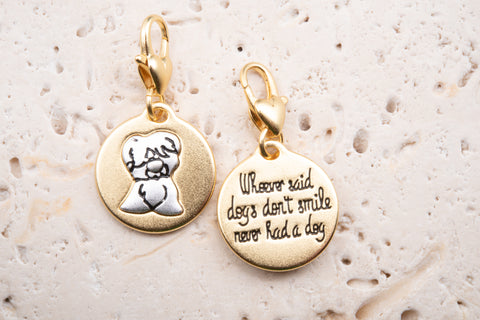 Heartfelt Emotions Gold 2-Tone Medallion - Puppy