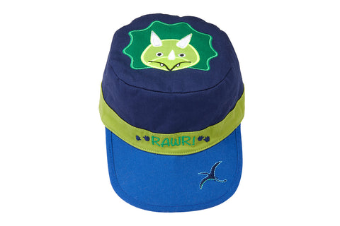 Kids' Reversible Caps - Dinosaurs