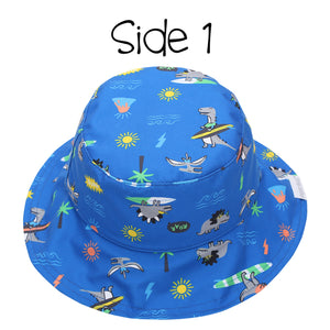Kids' Patterned Sun Hat - Dino