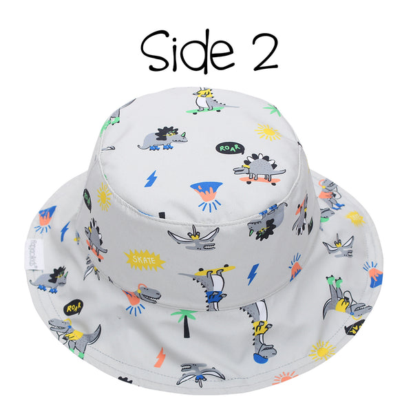 Kids' Patterned Sun Hat - Dino