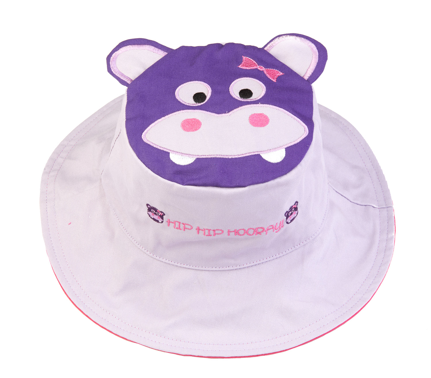 Kids' Sunhat - Hippo/Elephant