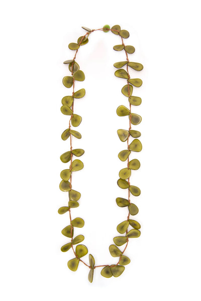 Tagua Slice Necklace